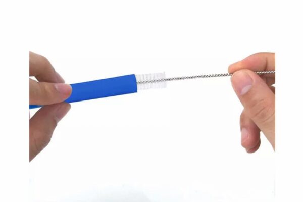 18 Cannucce In Silicone Riutilizzabili Colorate Con 2 Spazzole - Morbide E Pieghevoli - Per Cocktail, Succhi, Frullati