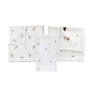 Mussola Neonato Bamboo e Cotone 100x100 - Fantasie Animaletti