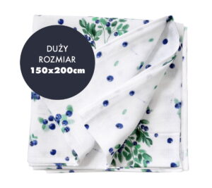 Telo, Coperta in Mussola di Bambù e Cotone 150x200 cm