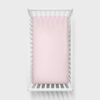 Lenzuolo con Angoli per Lettino 120x60 - Rosa Lenzuolo con angoli lettino evoluto